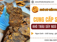 Thịt khô trâu sấy ngũ vị Tiến Phát - Món ăn vặt ngon đậm chất miền Tây