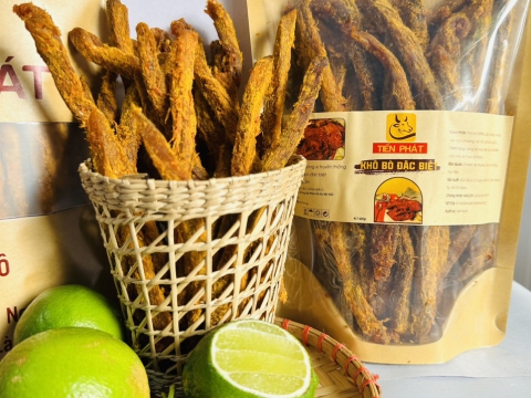 KHÔ BÒ QUE ĐÓNG GÓI